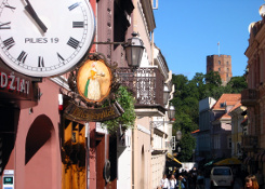 Visite de vieille ville de Vilnius